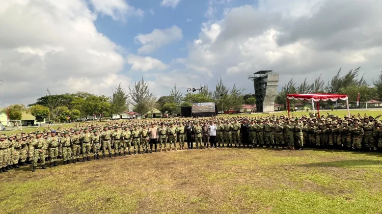 Pesan Pangdam VI/Mulawarman saat Lantik 650 Manajer Koperasi Merah Putih