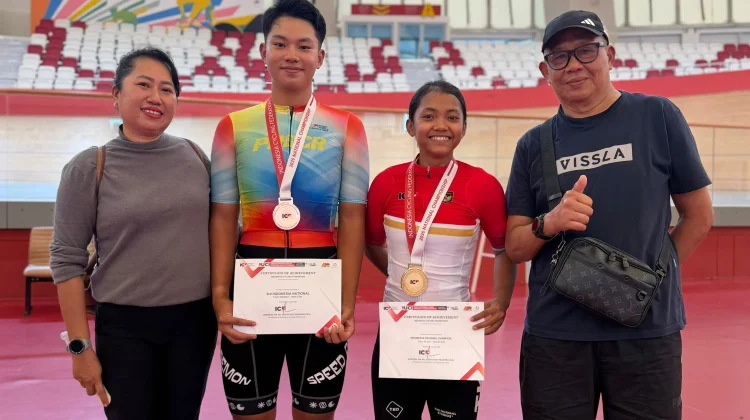 Pesepeda Paser Raih 2 Emas dalam Indonesia Track National Championship 2026