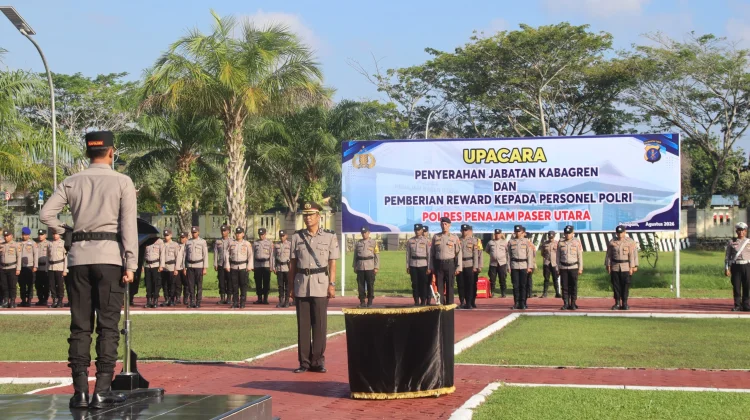 Polres PPU Tegaskan Budaya Apresiasi lewat Regenerasi dan Purna Bakti