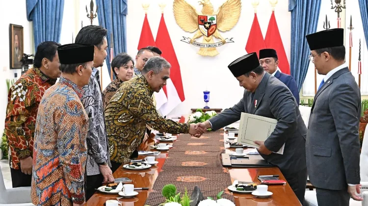 Presiden Prabowo Terima Pimpinan MPR, Bahas Sidang Tahunan