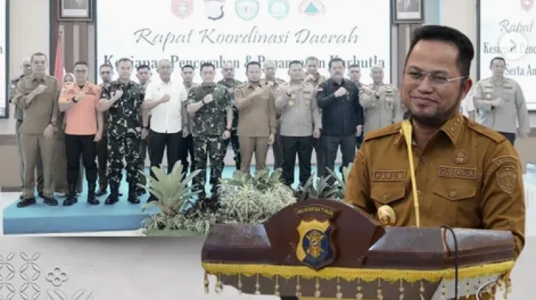 Gubernur Harum Ajak Semua Cegah Karhutla sejak Dini