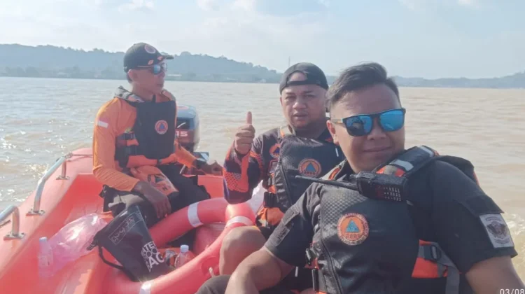 Pencarian Nelayan Hilang di Mahakam Terkendala Arus Sungai Deras