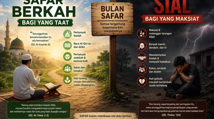 Safar Berkah bagi yang Taat, Sial bagi yang Maksiat