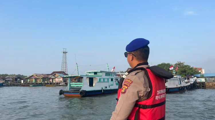 Sat Polairud Polres PPU Perkuat Pengamanan Penyeberangan Jelang HUT RI Ke-81