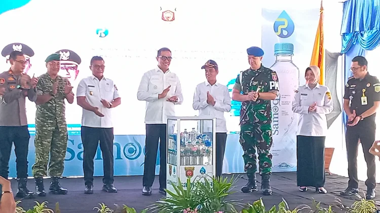 Peluncuran Samaqua, Perumdam Tirta Kencana Samarinda Perluas Bisnis AMDK Lokal