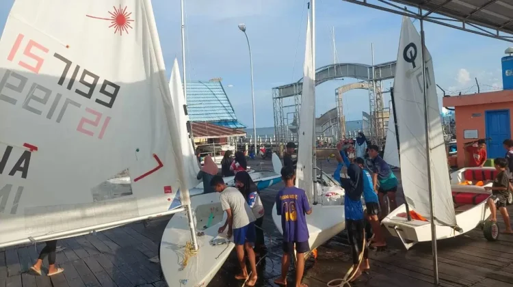Layar Berau Tetap Berlatih meski Status Porprov Belum Dipastikan