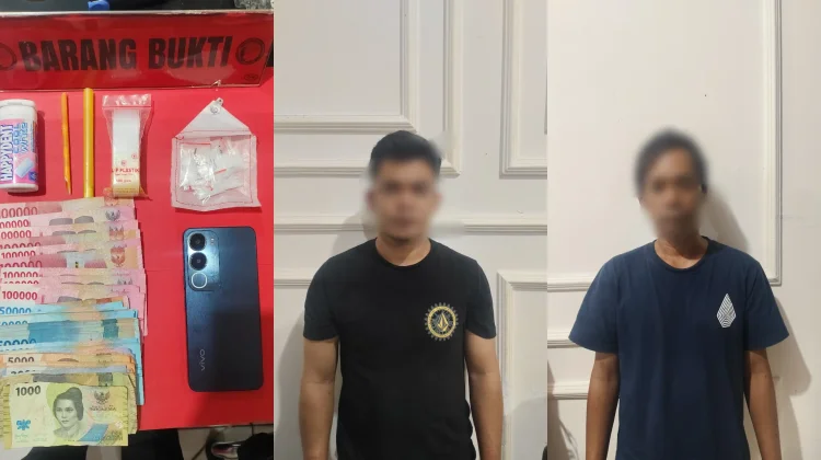 Polisi Ungkap Peredaran Sabu di Penajam, Dua Pria Ditangkap