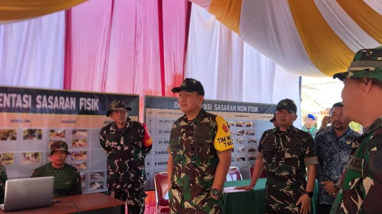 Sambangi Muara Samu, Tim Wasev TMMD ke-129 Bawa Catatan Penting