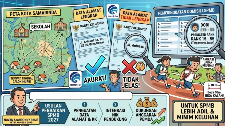 DPRD Samarinda Soroti Ketidaklengkapan Alamat dalam Sistem SPMB