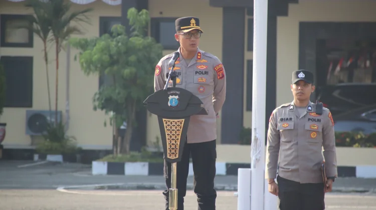 Kapolres PPU Tekankan Disiplin dan Cegah Narkoba