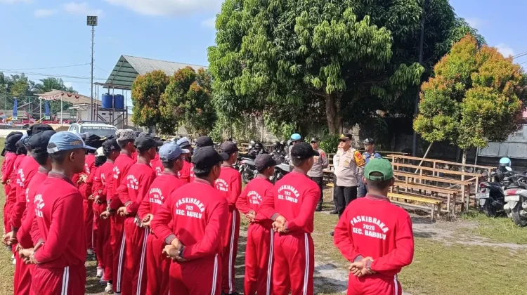 Kapolsek Babulu Pacu Semangat Calon Paskibra jelang HUT RI