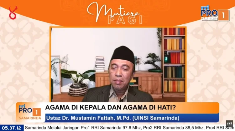 Agama di Kepala Harus Turun ke Hati dan Membentuk Akhlak