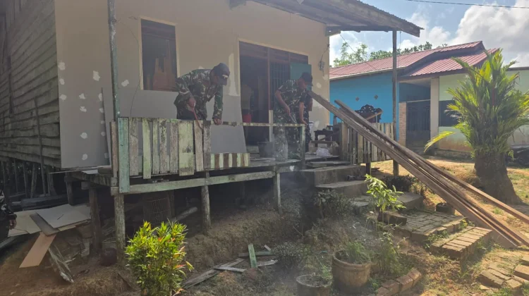 Kodim 0905/Balikpapan Genjot Pembangunan lewat Program OMSP