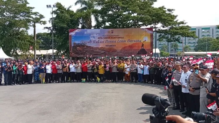 Apel Sabuk Kamtibmas, Kapolda Kaltim Tekankan Pentingnya Cegah Konflik Sosial