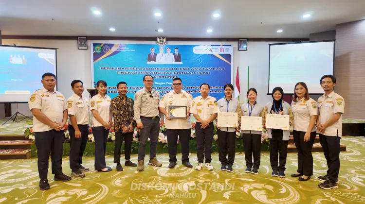 Dishub Mahakam Ulu Raih Pembina Terbaik Keselamatan Lalu Lintas