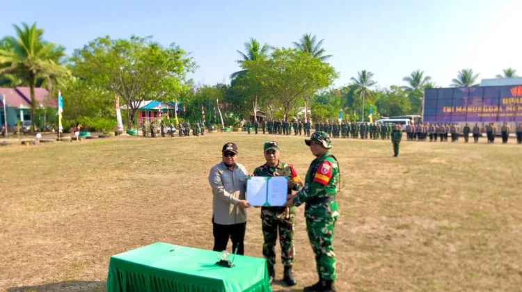 Resmi Ditutup, Pelaksanaan TMMD ke-129 di Desa Biu Dinilai Sukses