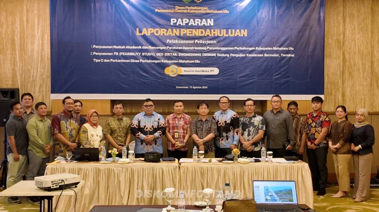 Dishub Mahulu Presentasikan Laporan Pendahuluan Kegiatan Perhubungan