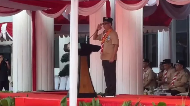 Rahmad Mas'ud Tegaskan Pramuka Motor Penggerak Karakter Generasi Muda