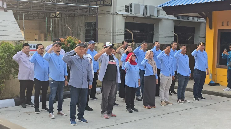 PWI Kaltim Kembali Teguhkan Semangat Kebangsaan di Kalangan Wartawan
