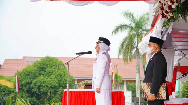 HUT ke-81 RI, Bupati Berau Tekankan Pentingnya Persatuan dan Kondusivitas Daerah