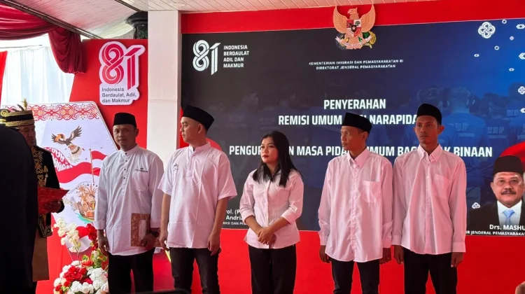 Sebanyak 9.405 Terima Remisi HUT RI, 203 Warga Binaan Kaltim-Kaltara Langsung Bebas