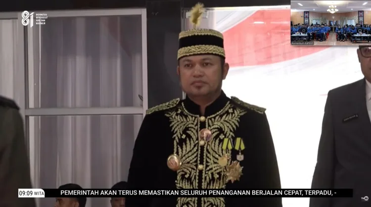 HUT RI ke-81, Kanwil Kemenkum Kaltim Perkuat Nasionalisme