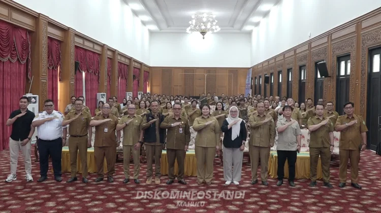 Pemkab Mahulu Launching E-Presensi dan SIMPEG