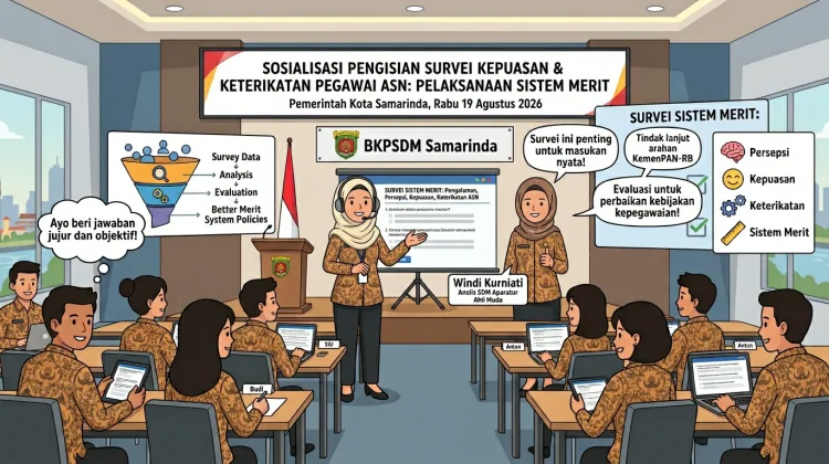 Survei ASN Jadi Cermin Pelaksanaan Sistem Merit di Pemkot Samarinda
