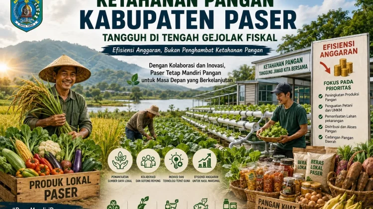 Dinas Ketahanan Pangan Paser Atur Strategi Hadapi Efisiensi Anggaran