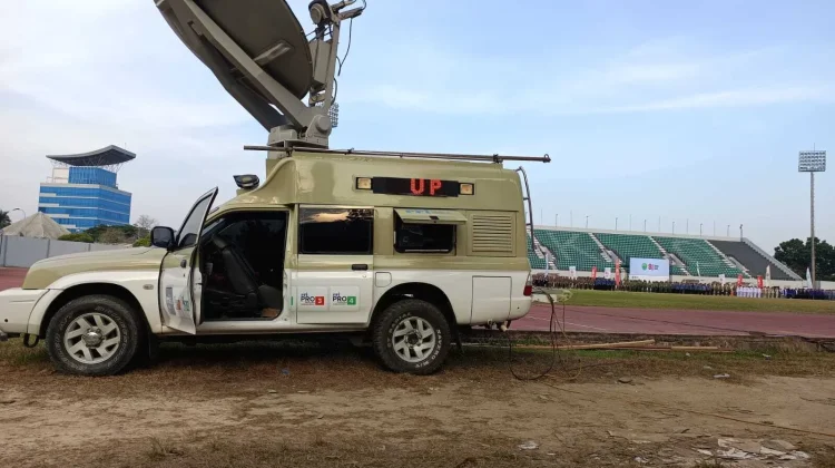 Mobil Siaran Up-Link Jadi "Pahlawan" RRI pada HUT RI ke-81 di Samarinda