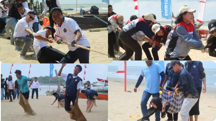 Kolaborasi Bapas Balikpapan dan Pertamina Aksi Nyata di Pantai Seraya