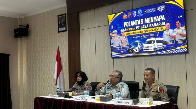 Ojol PPU Didorong Jadi Pelopor Keselamatan di Jalan Raya