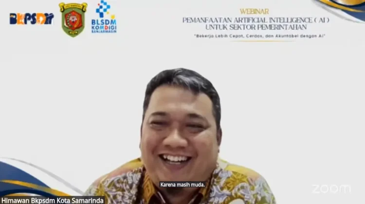 BKPSDM Samarinda Dorong ASN Adaptif Hadapi Perubahan Teknologi AI