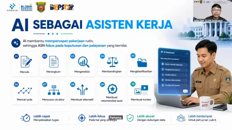 BKPSDM Samarinda Kenalkan Pemanfaatan AI untuk Tingkatkan Efisiensi ASN