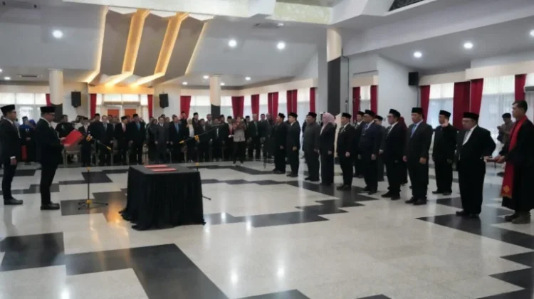 15 Pejabat Kukar Dilantik, Bupati Aulia Rahman Tekankan Penataan Berbasis Talenta