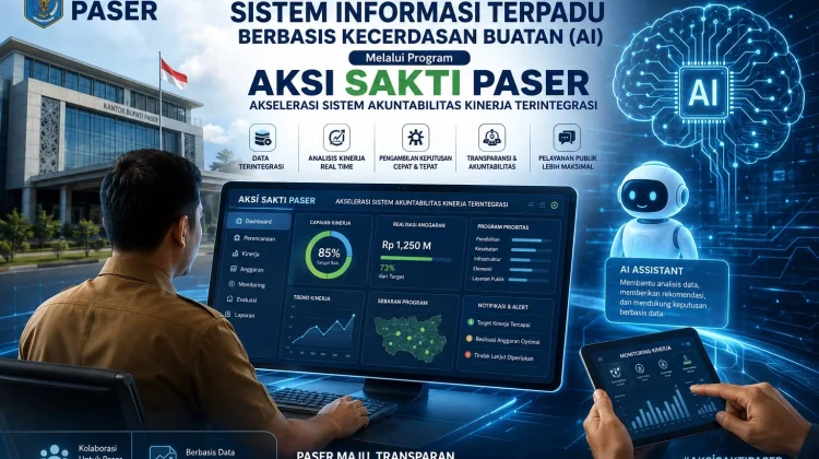 Tingkatkan Capaian SAKIP, Pemkab Paser Kembangkan Sistem Berbasis AI