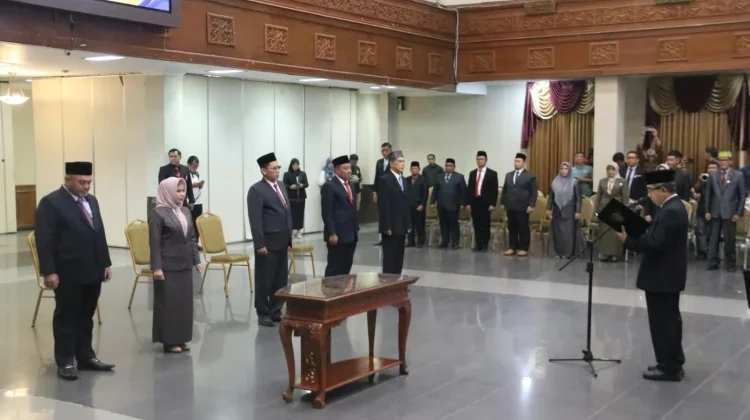 Lima Pejabat Eselon II Kutim Tempati Jabatan Strategis Baru