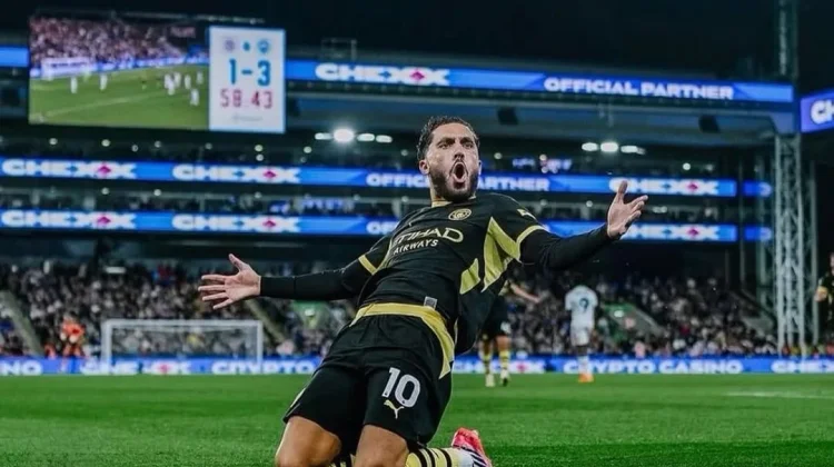 Dua Gol Cherki dan Haaland Bawa City Pesta di Selhurst Park