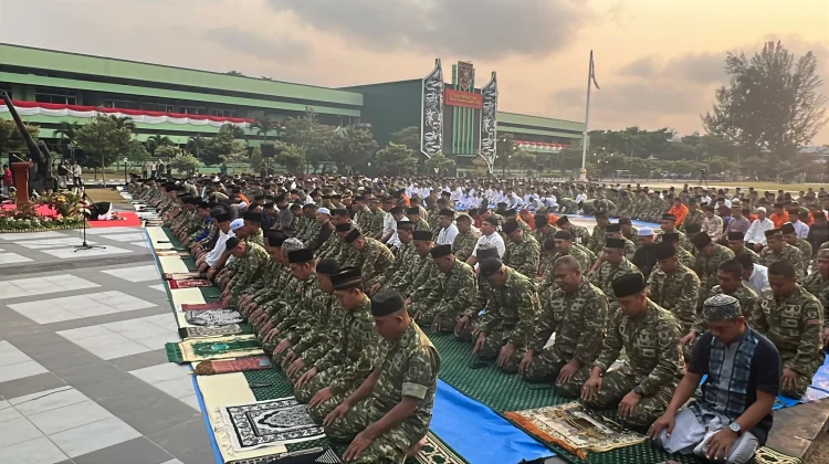 Ancaman Karhutla Meluas, Kodam VI Mulawarman Gelar Salat Istisqa