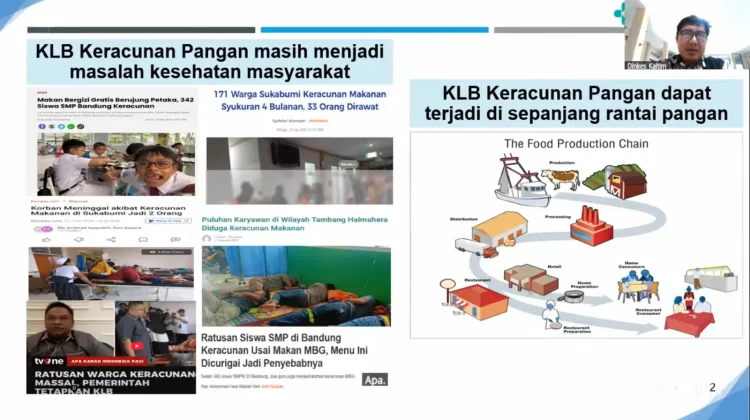 Dinkes Kaltim Perkuat Pelaporan dan Investigasi KLB Keracunan Pangan