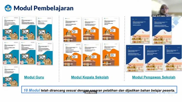BGTK Kaltim Siapkan 18 Modul untuk Perkuat Kompetensi Guru dan Kepala Sekolah