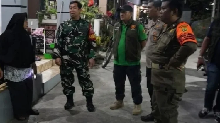 Antisipasi Gangguan Kamtibmas, Temindung Permai Monitoring Rumah Kos
