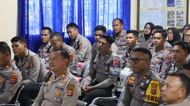 Kapolres PPU Ingatkan Anggota Bahaya Jerat Judi Online