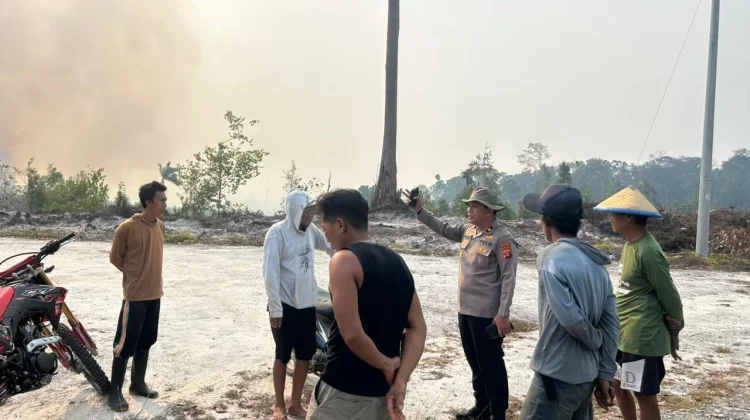 Polres Berau Ingatkan Warga Pulau Derawan, Jangan Buka Lahan dengan Cara Dibakar