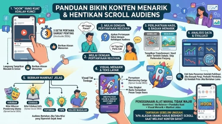 Cara Bikin Konten yang Bikin Orang Berhenti Scroll
