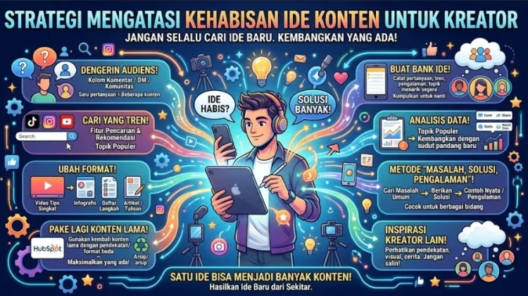 Kehabisan Ide Konten? Coba Cara Ini