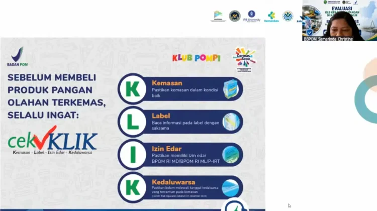 BBPOM Samarinda Tekankan Pemeriksaan Bahan Pangan, Cegah KLB Keracunan di SPPG