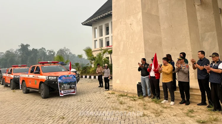 Respons Kondisi Siaga, 9,7 Ton Beras Disalurkan ke Long Apari