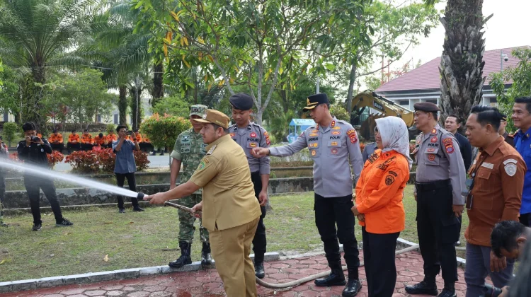 Tiga Pilar PPU Perkuat Kesiapsiagaan Hadapi Ancaman Karhutla