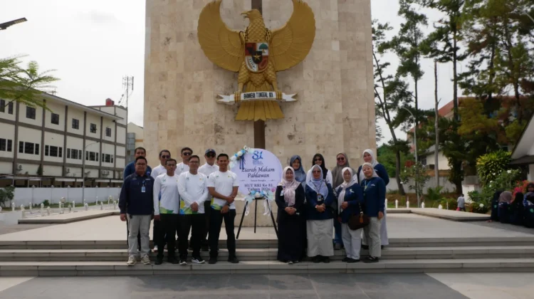 Hari Radio ke-81, RRI Samarinda Gelar Upacara Kehormatan di TMP Kusuma Bangsa